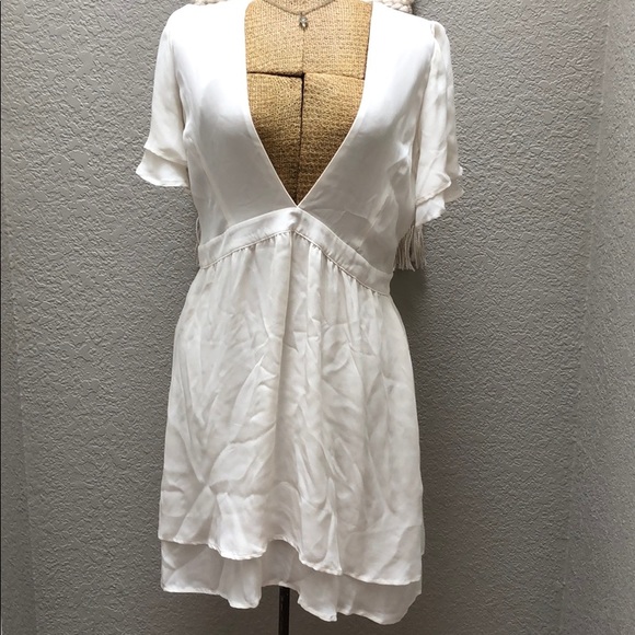 Stone Cold Fox Dresses & Skirts - Stone Cold Fox | Ivory Short Sleeve Mini Dress | 3